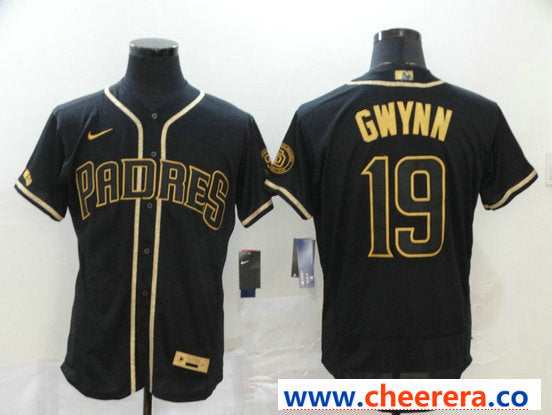 Tony Gwynn San Diego Padres black jersey