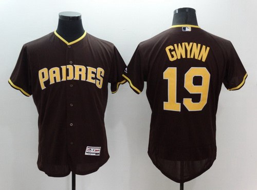 Tony Gwynn San Diego Padres brown jersey