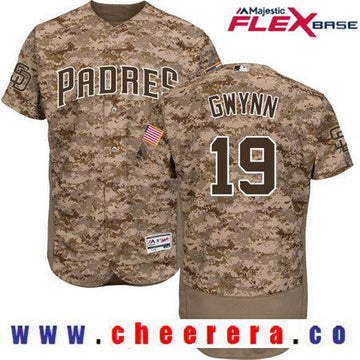 Tony Gwynn San Diego Padres camo Camo jersey