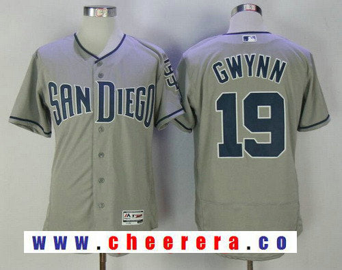 Tony Gwynn San Diego Padres gray Road jersey