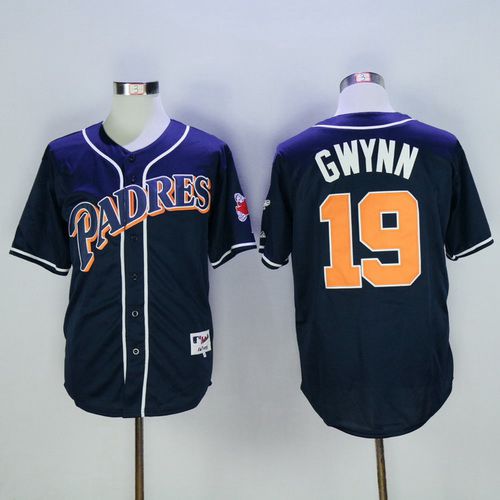 Tony Gwynn San Diego Padres navy jersey