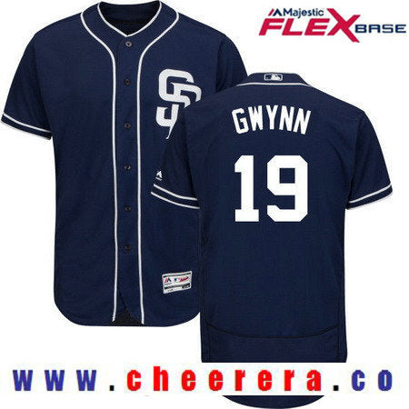 Tony Gwynn San Diego Padres navy jersey