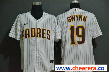 Tony Gwynn San Diego Padres white jersey