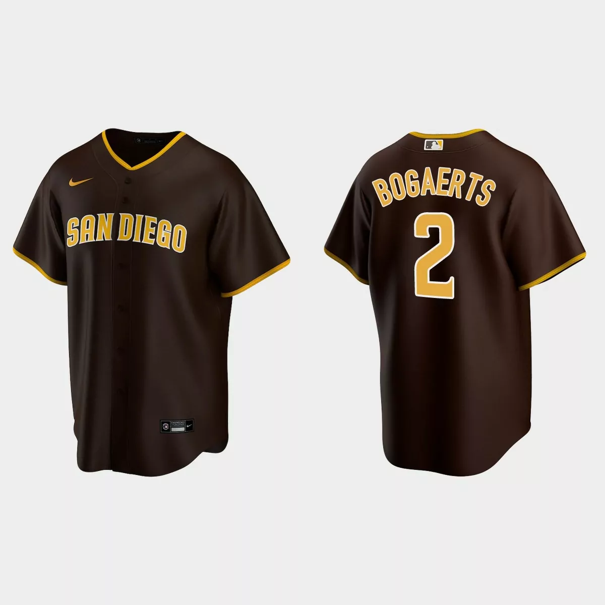 Xander Bogaerts San Diego Padres brown jersey