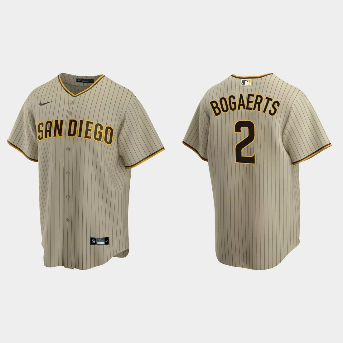 Xander Bogaerts San Diego Padres brown jersey