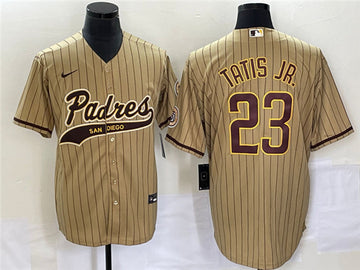 Fernando Tatis Jr San Diego Padres brown jersey