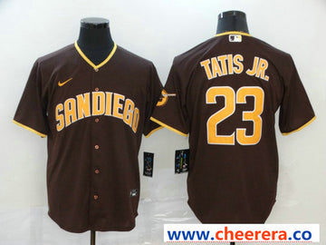Fernando Tatis Jr San Diego Padres brown jersey