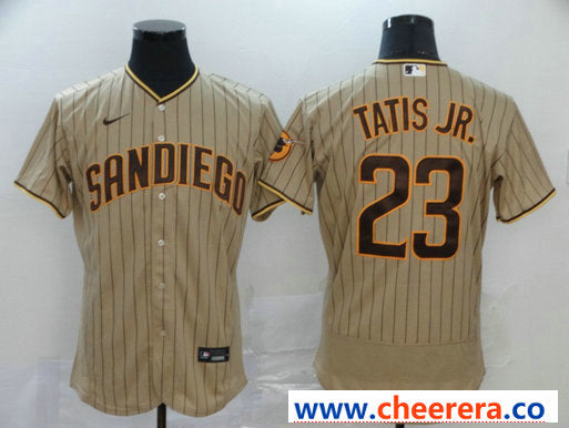 Fernando Tatis Jr San Diego Padres cream jersey