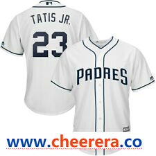 Tatis Jr Cool Base San Diego Padres white jersey
