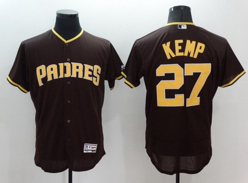 Matt Kemp San Diego Padres brown jersey