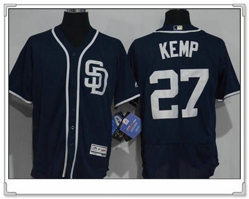 Matt Kemp San Diego Padres navy jersey