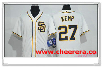 Matt Kemp San Diego Padres white Home jersey