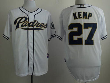 Matt Kemp San Diego Padres white jersey