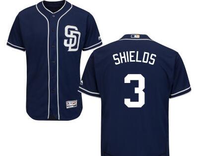 Derek Norris San Diego Padres navy jersey