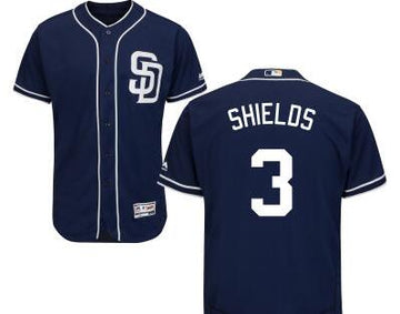 Derek Norris San Diego Padres navy jersey