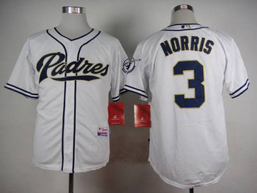 Derek Norris San Diego Padres white jersey