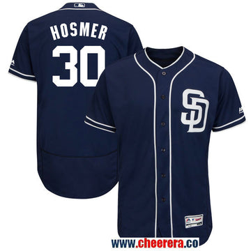 Eric Hosmer Majestic San Diego Padres navy Alternate jersey