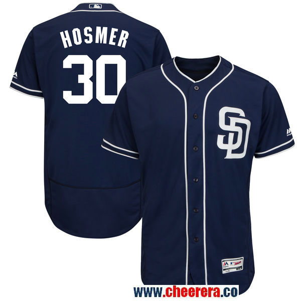 Eric Hosmer Majestic San Diego Padres navy Alternate jersey