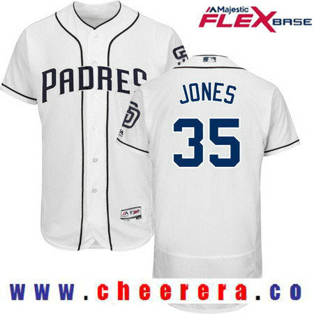 Randy Jones San Diego Padres white Home jersey