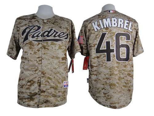 Craig Kimbrel San Diego Padres camo Camo jersey