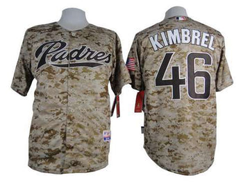Craig Kimbrel San Diego Padres camo Camo jersey