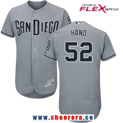 Brad Hand San Diego Padres gray Road jersey