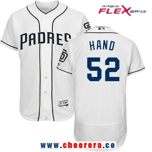 Brad Hand San Diego Padres white Home jersey