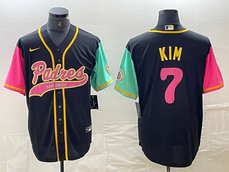 Ha Seong Kim San Diego Padres black City Connect jersey