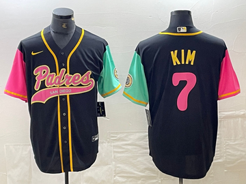 Ha Seong Kim San Diego Padres black City Connect jersey