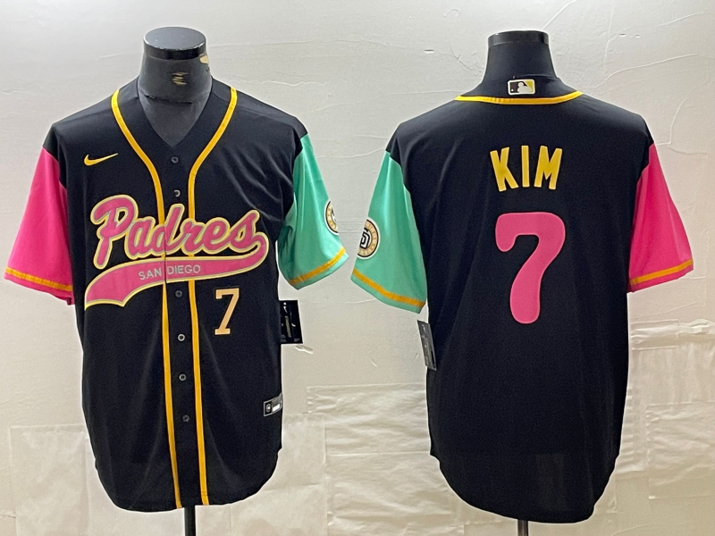 Ha Seong Kim Number San Diego Padres black City Connect jersey