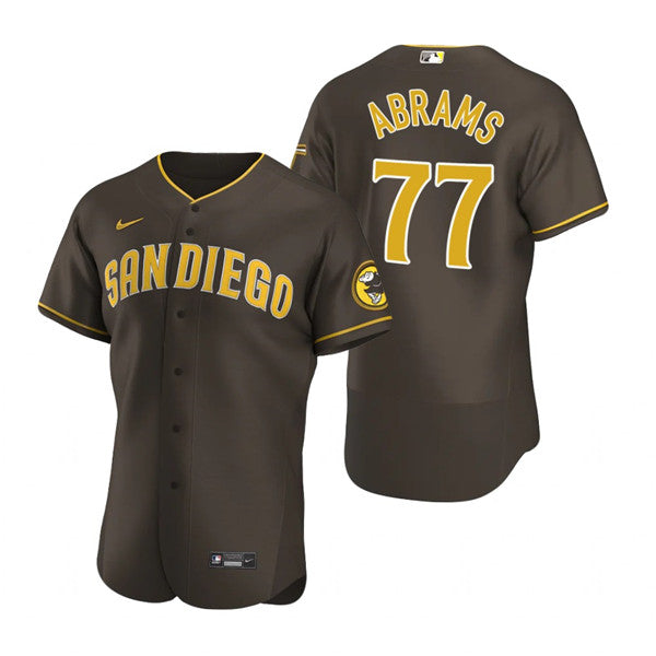 C.J. Abrams San Diego Padres brown jersey