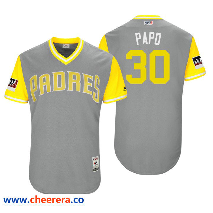 San Diego Padres gray Authentic jersey