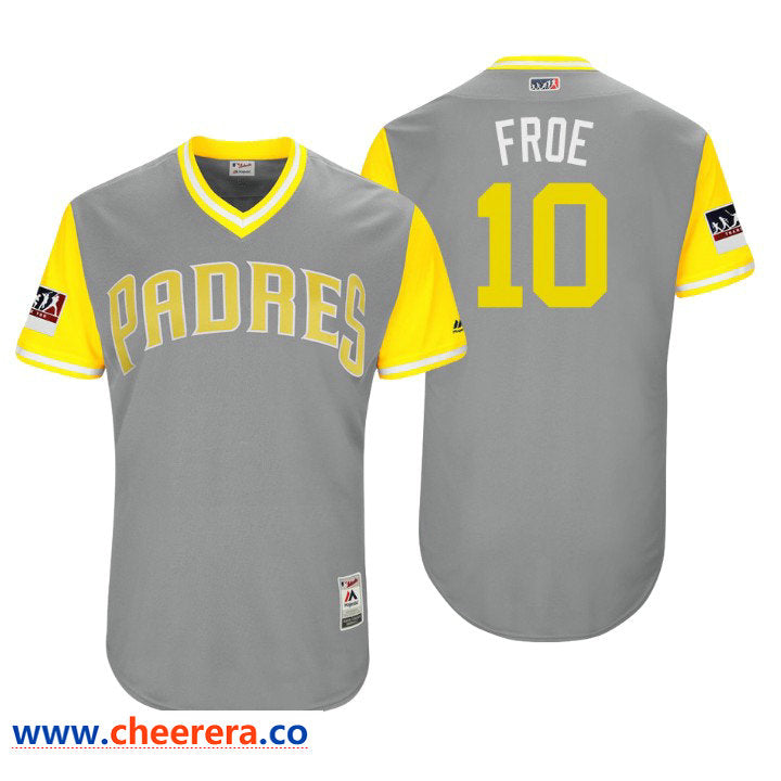 San Diego Padres gray Authentic jersey