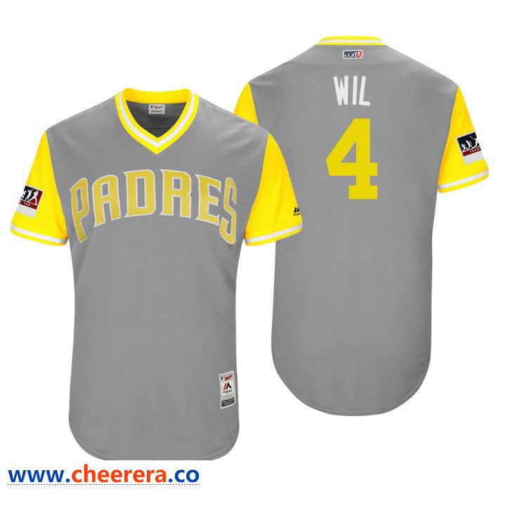 San Diego Padres gray Authentic jersey
