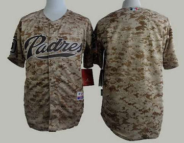 Custom San Diego Padres camo Camo jersey