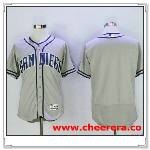 Custom San Diego Padres gray Road jersey