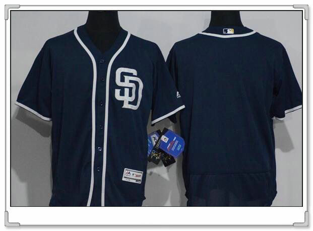 Custom San Diego Padres navy jersey