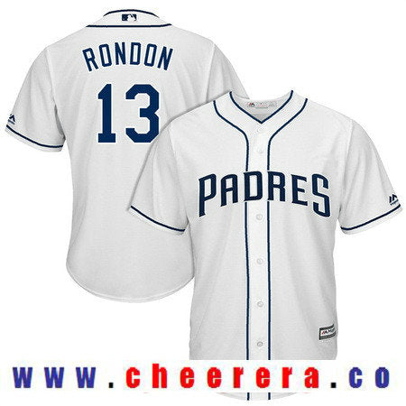 Jose Rondon San Diego Padres white Home jersey