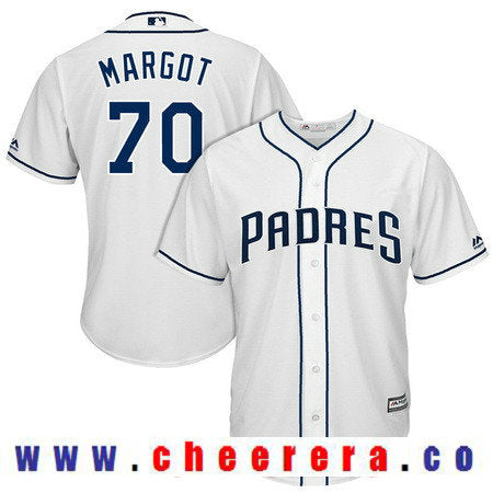 Manuel Margot San Diego Padres white Home jersey