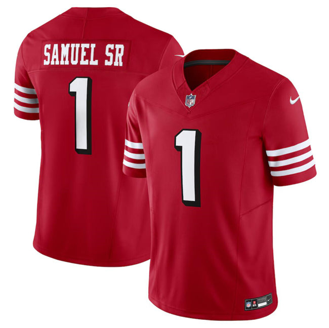 Deebo Samuel New San Francisco 49ers red Vapor jersey