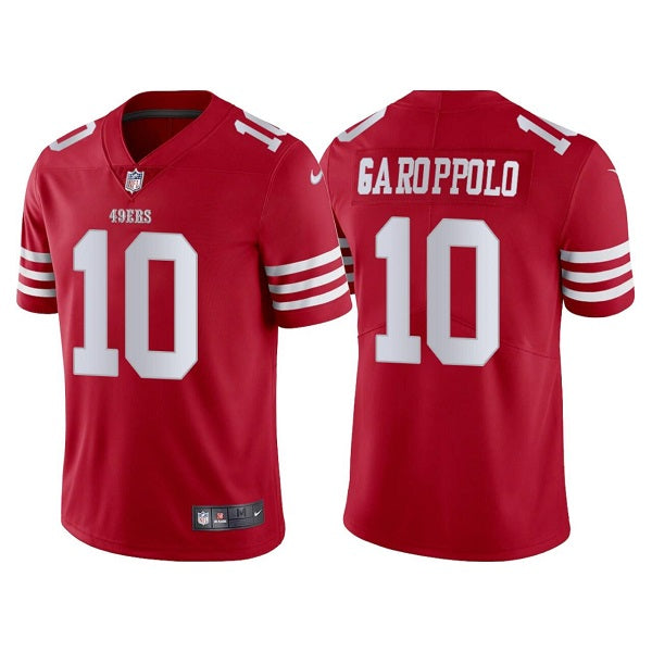 Jimmy Garoppolo San Francisco 49ers red Vapor jersey