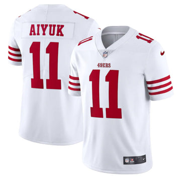Brandon Aiyuk San Francisco 49ers white Vapor jersey