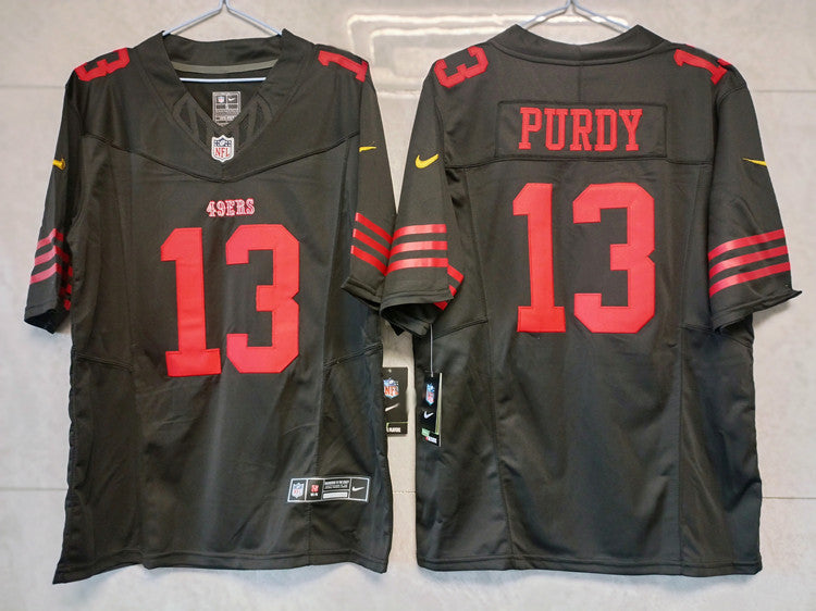 Brock Purdy San Francisco 49ers black Vapor jersey
