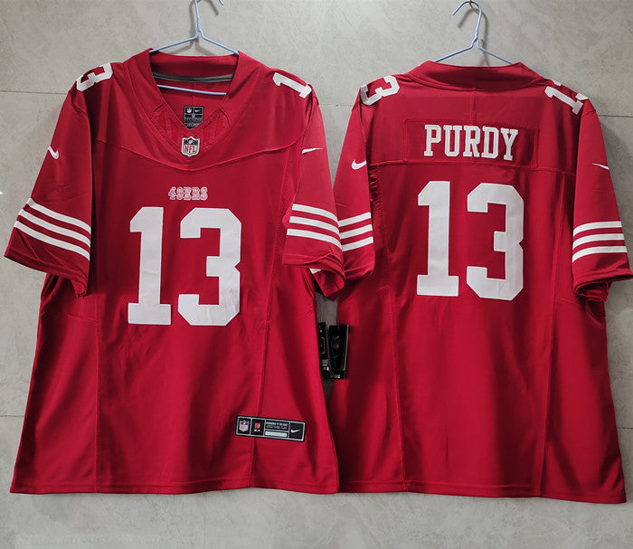 Brock Purdy San Francisco 49ers red Vapor jersey