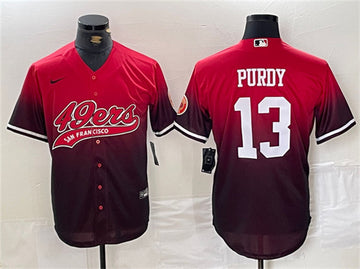Brock Purdy San Francisco 49ers red jersey