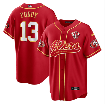Brock Purdy San Francisco 49ers red jersey