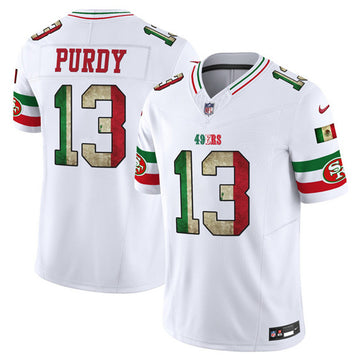 Brock Purdy San Francisco 49ers white Vapor jersey