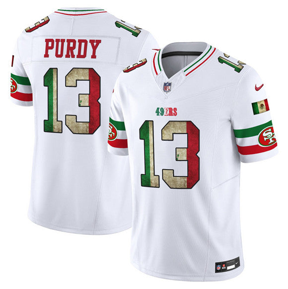 Brock Purdy San Francisco 49ers white Vapor jersey