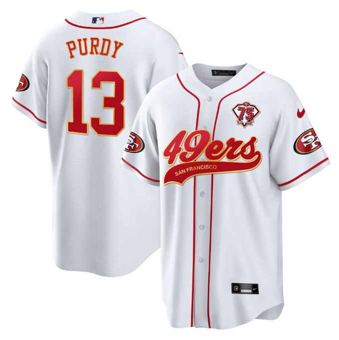 Brock Purdy San Francisco 49ers white jersey