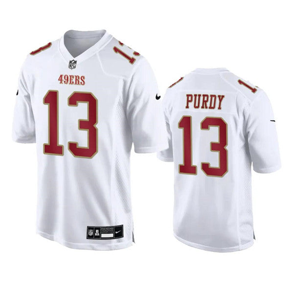 Brock Purdy San Francisco 49ers white Vapor jersey